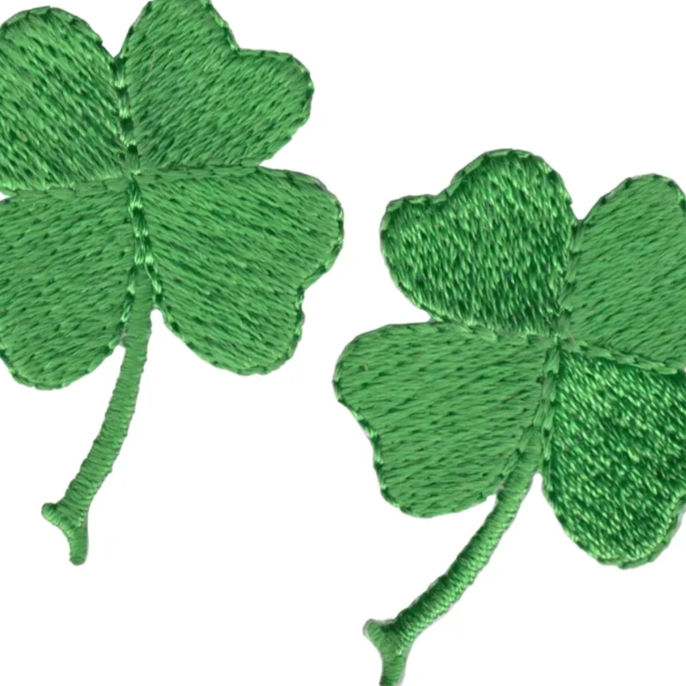 NWT Four Leaf Clover Patch For Denim Jeans And Jean Jackets